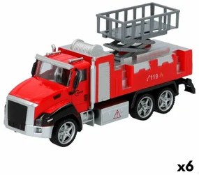Camion dei Pompieri Speed &amp; Go 21 x 9,5 x 5,5 cm (6 Unità)