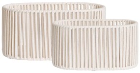 Cestini in tessuto in set da 2 38x25,5x18 cm Arese - House Nordic