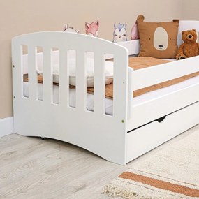 Letto per bambini Classic - bianco - letto senza spazio di archiviazione 160x80 cm