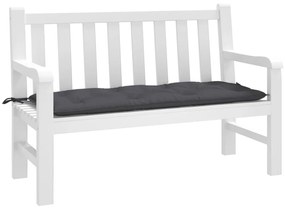 Cuscino Per Panca Antracite 120x50x7 Cm İn Tessuto Oxford /