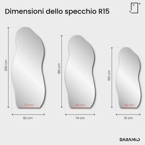 Specchio allungato – Pure Collection R15