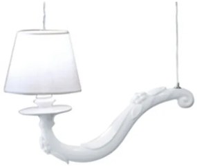 Karman -  Deja-Vu L45 lampshade SP  - Lampada a sospensione con paralume in tessuto