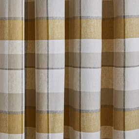 Tende gialle e beige in set da 2 168x229 cm - Catherine Lansfield