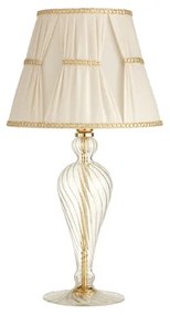 Lampada da tavolo 25x51 cm ROXANNE in vetro soffiato lavorato a mano