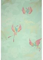 Osborne & Little Carta da parati Grove Garden - Mint