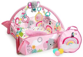 Bright Starts - Coperta per bambini per giocare 5in1 YOUR WAY BALL PLAY 3xAA rosa