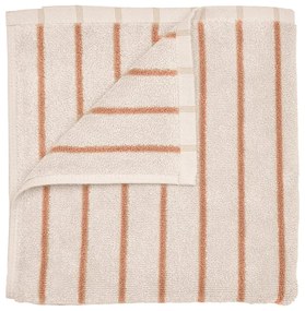 Asciugamano tipo terry arancione/beige in cotone organico 70x140 cm Arto – Blomus
