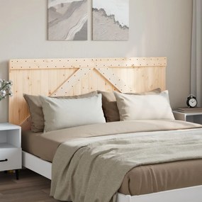 Testiera 180x104 Cm İn Legno Massello Di Pino /