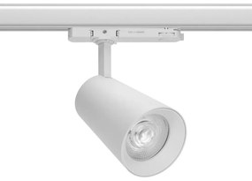 Faro LED 40W Trifase CRI92 CCT Bianco Variabile 38° Bridgelux LED Colore Bianco Variabile CCT