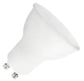 Lampada LED GU10 7,5W 100lm/W, Angolo 120° Colore  Bianco Caldo 2.700K