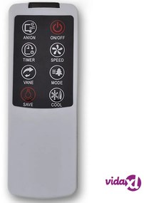 vidaXL Condizionatore d'Aria Portatile Ventilatore Umidificatore 8 L