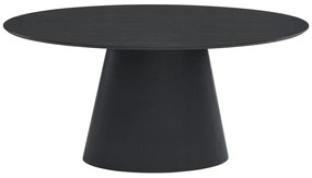 Tavolo da pranzo 6 coperti in MDF Nero  - ANTELADA