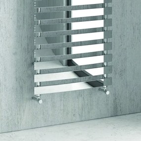 Kamalu - scalda bagno termoarredo 174x50 con tubi piatti modello kam-372