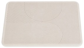 Tappetino scolapiatti beige in diatomite 40x30 cm Damon – Wenko