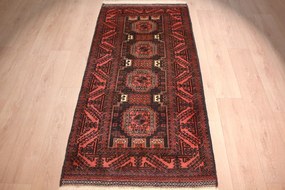 Beluch Tappeto 90 x 200 (Iran) Annodato A Mano