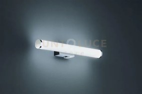 Mattimo applique led 4,3w 450lm, 3000k per bagno metallo cromato e ...