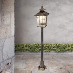 Orion AL 11-1117/1 - Lampada da esterno KIKO 1xE27/11W/230V IP44 bronzo/patina