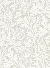 Morris & Co Carta da parati Pure Thistle - Pebble
