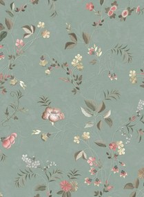 Eijffinger Tapete Tokyo Blossom - Jade Green
