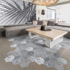 Set di 10 adesivi da pavimento Quento, 40 x 90 cm - Ambiance