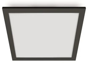 WiZ - Plafoniera LED dimmerabile SUPERSLIM LED/12W/230V  Wi-Fi nero