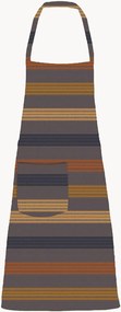 Grembiule jacquard con rivestimento in acrilico Mille Bambous Onyx