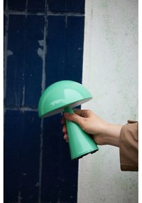 Lampada da tavolo LED dimmerabile color menta (altezza 20 cm) Mush - Hübsch