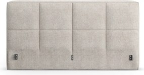 Testiera beige imbottita 209x100 cm Darren – Micadoni