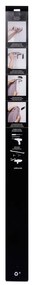 Mantovana doppia estensibile in acciaio inox 224 - 366 cm Twilight - Umbra