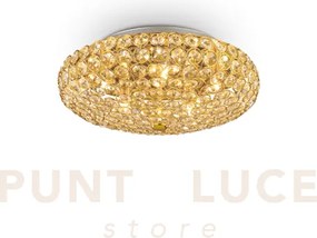 King lampadario a soffitto in cristallo 5 luci attacco g9 lampadine...