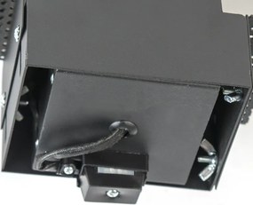 Faretto da incasso nero GU10 orientabile e inclinabile senza cornice - Oneon