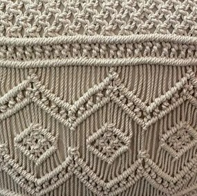 SORAYA - pouf in cotone