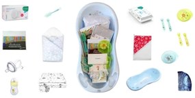 COSING - Kit nascita da 16 pezzi per neonato, blu