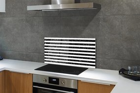 Pannello paraschizzi cucina Macchie di strisce di zebra 100x50 cm
