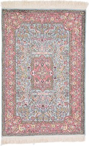 Cashmere Silk Tappeto orientale 90x60 (Indian) Annodato A Mano