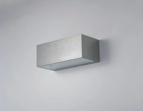 Applique LED moderno da esterno Twin nero IP54, luce bianco naturale 1250 lumen, INTEC