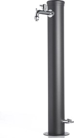 Fontana da Giardino con Doppio Rubinetto Belfer 42/ARR Antracite...