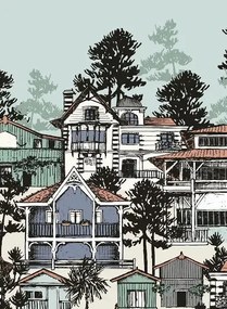 Isidore Leroy Carta da parati panoramica Première Ligne - Galea