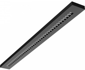 LED Soffitto/Lampada a sospensione PLANK LED/20/30/40W/230V 2700/4000/6000K nero