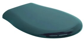 Copriwater SOFT irregolare dedicato per serie sanitari OLYMPIA CERAMICA con chiusura rallentata in abs verde lucido