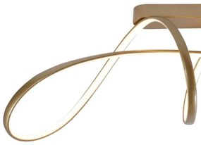 Zuma Line 20026C-GD - Lampadario a plafone LED FERMI LED/50W/230V 3000/4000/6000K