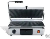 Piastra ghisa grande rigata panini toast pizze RS1705