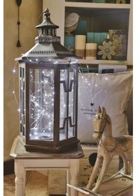 Catena LED da esterno natalizia 100xLED/15m IP44 bianco freddo