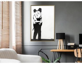 Poster Banksy: Kissing Coppers II