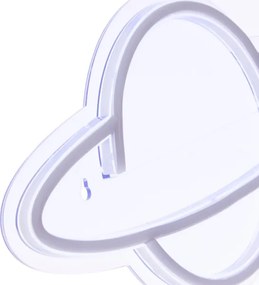 Atmosphera - Decorazione da parete neon a LED PLANET LED/5V