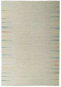 Kilim Tappeto 220x320 Nero (Iran) Tessuto A Mano