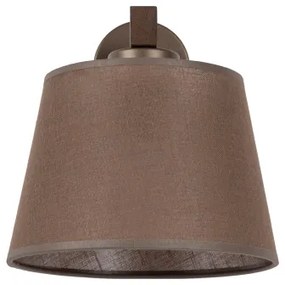 Brilagi - Lampada da parete LATTE 1xE27/15W/230V pino/marrone