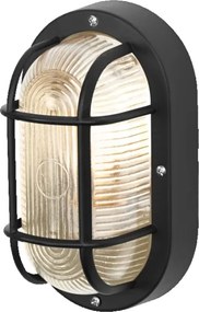 Osram - Lampada da parete per esterni BULKHEAD 1xE27/10W/230V IP54 nera