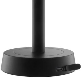 Brilliant - Lampada da tavolo LED RAZOR ricaricabile con dimmer e controllo touch LED/2,5W/5V 2700K IP44 nero