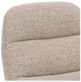 Lettino in bouclé beige Chaplin - Actona